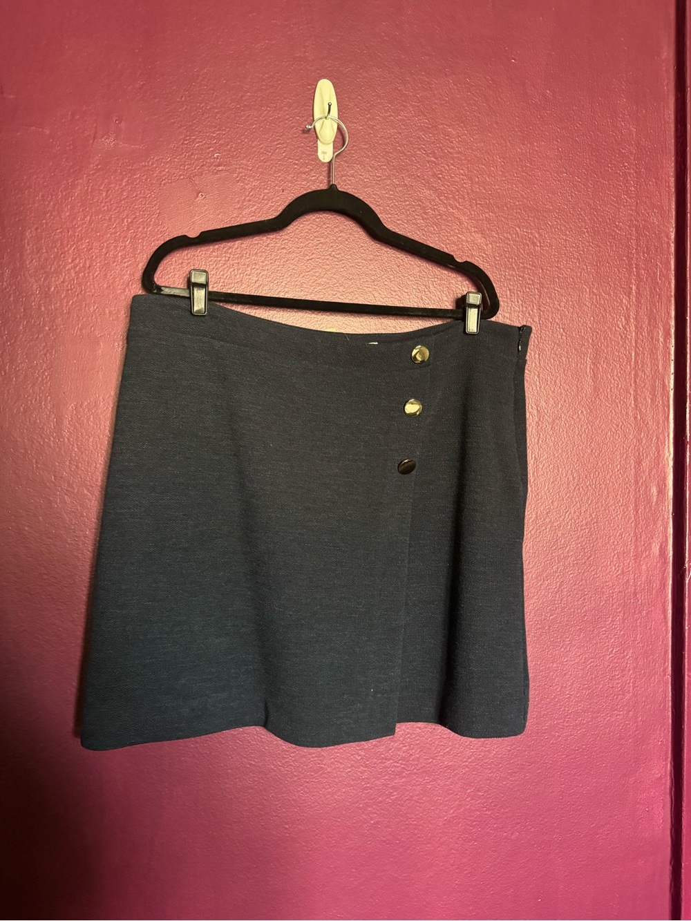 NWT Button-Accented Mini Skirt (size 18P)